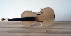 Geige-weiß